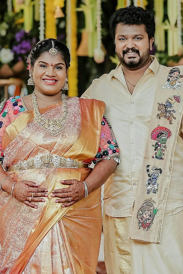 Comedian Indraja Shankar Baby Shower Photos Viral5