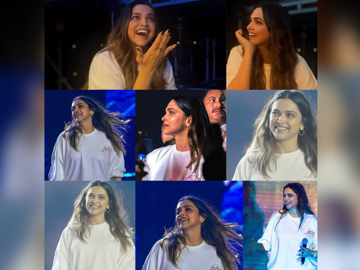 Deepika Padukone At Diljit Dosanjh Concert In Bangalore Photos Goes Viral10