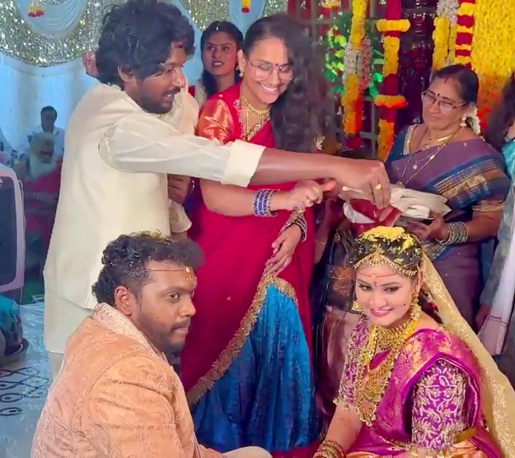 Director Sandeep Raj and actress Chadini get wedding photos goes viral13