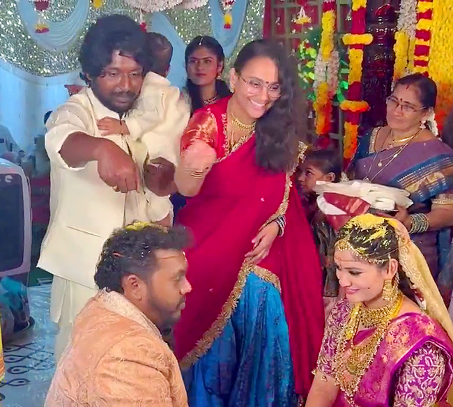 Director Sandeep Raj and actress Chadini get wedding photos goes viral22