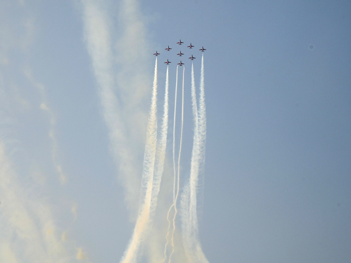 Hyderabad Airshow: IAF’s Suryakiran Team To Dazzle Skies With Air Show17