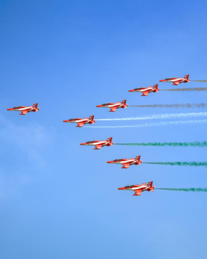 Hyderabad Airshow: IAF’s Suryakiran Team To Dazzle Skies With Air Show35