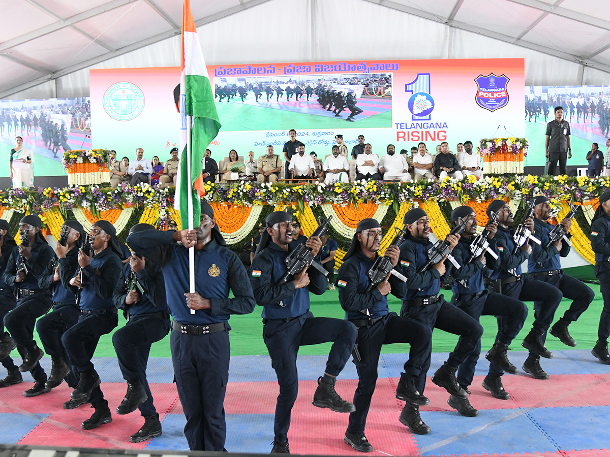 Telangana Home Ministry Done Prajapalana Vijayotsavam AT HMDA Grounds11