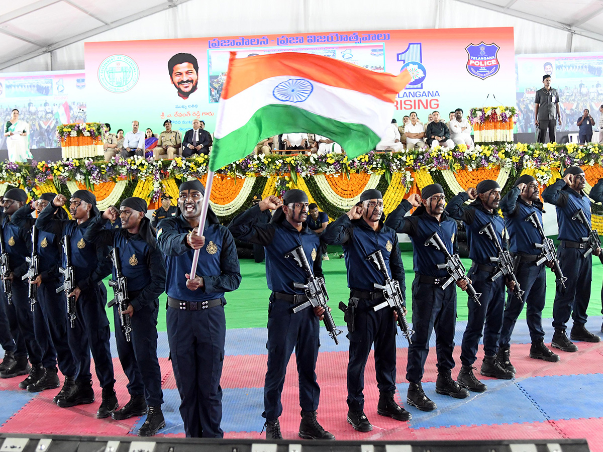 Telangana Home Ministry Done Prajapalana Vijayotsavam AT HMDA Grounds23