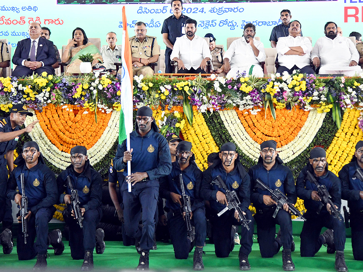 Telangana Home Ministry Done Prajapalana Vijayotsavam AT HMDA Grounds34