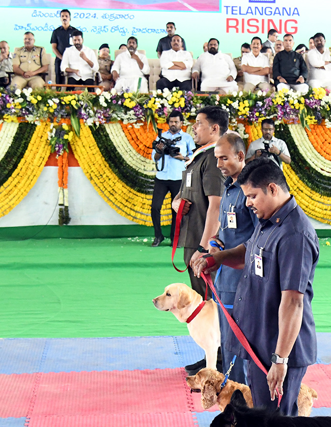 Telangana Home Ministry Done Prajapalana Vijayotsavam AT HMDA Grounds8