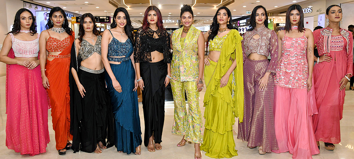 Hyderabad: Models shine at ethnic fashion show photos12