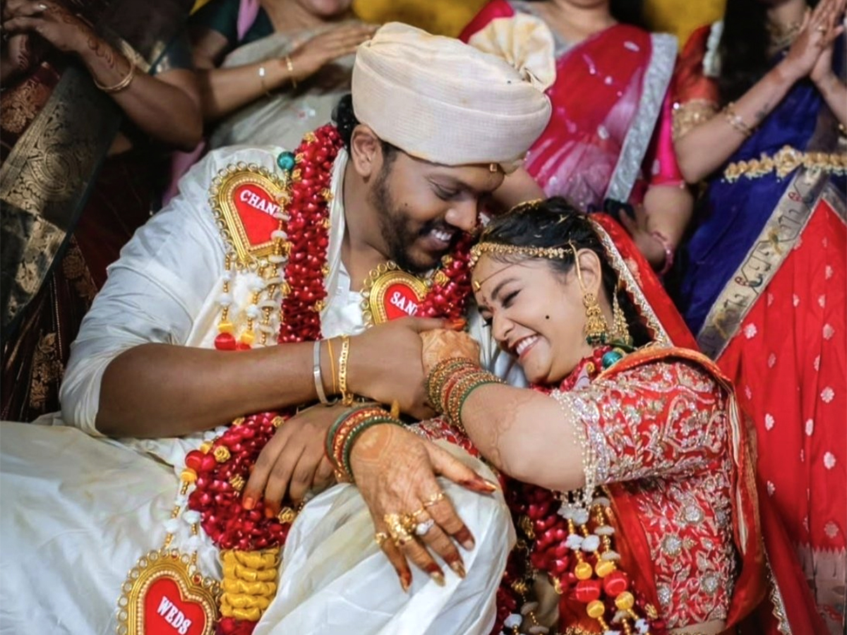 Director Sandeep Raj and actress Chadini get wedding photos goes viral1