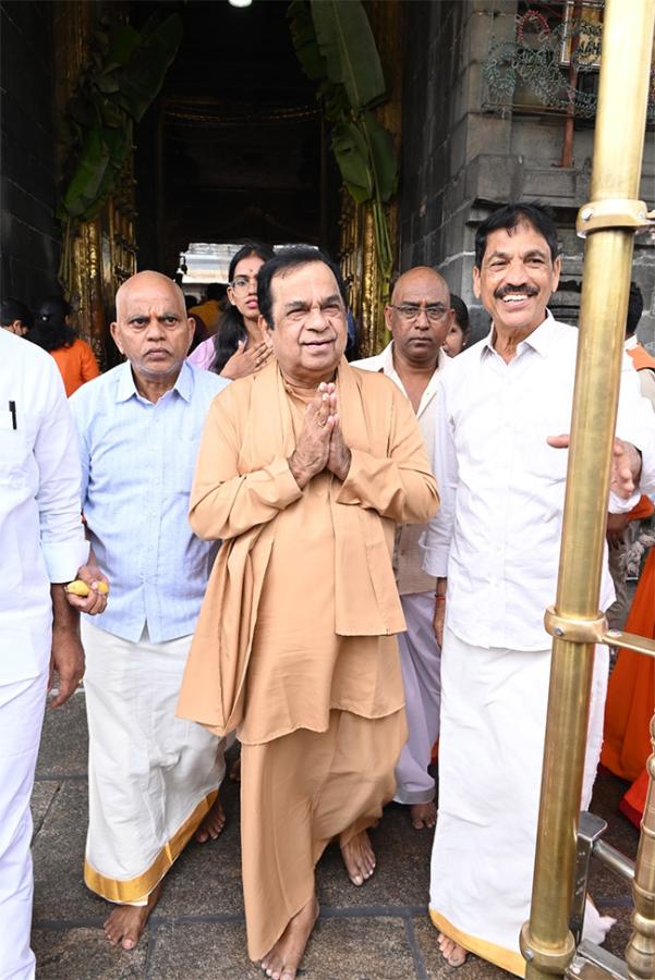 Comedian Brahmanandam Visits Tirumala11