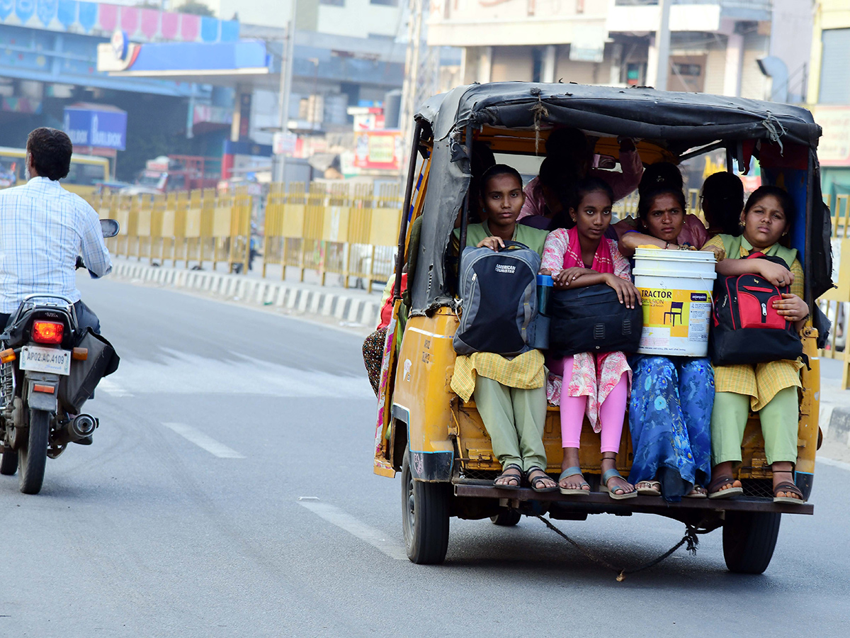 Heavy rush bus station in sankranti festival 20254