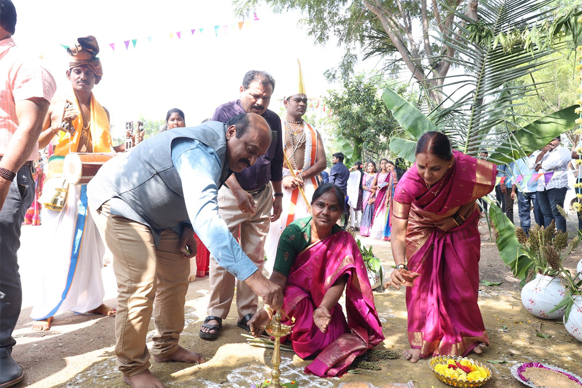 Sankranti Celebrations 2025 in Yogi Vemana University Kadapa district10