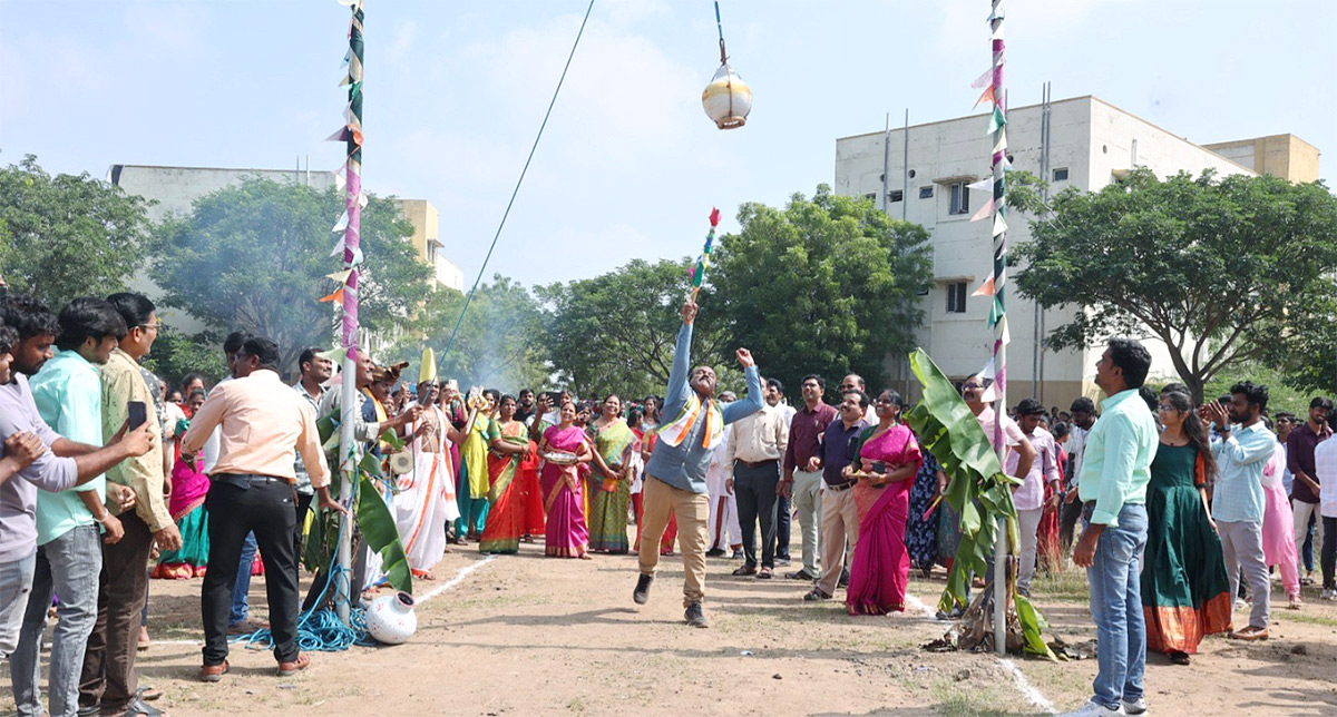 Sankranti Celebrations 2025 in Yogi Vemana University Kadapa district17