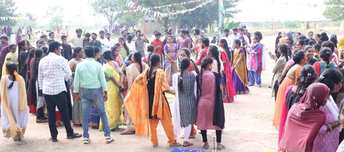 Sankranti Celebrations 2025 in Yogi Vemana University Kadapa district22