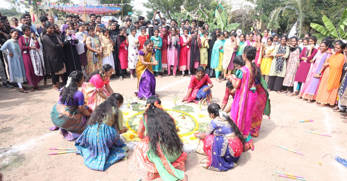 Sankranti Celebrations 2025 in Yogi Vemana University Kadapa district24