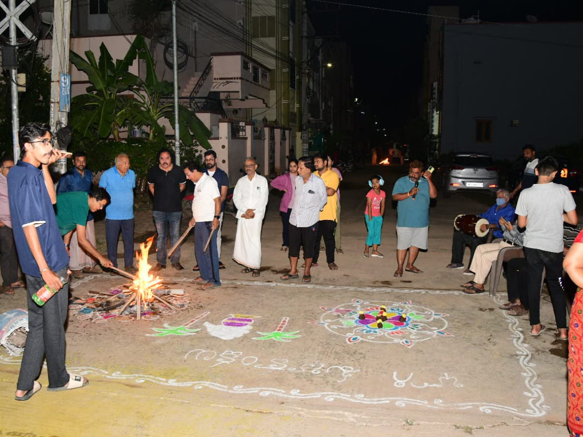 Bhogi Celebrations In Kadapa Photos9