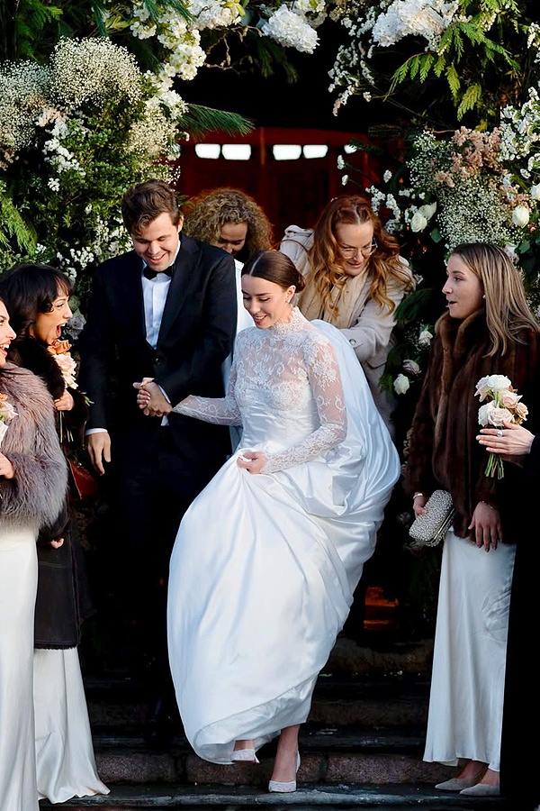 Magnus Carlsen ties the knot with girlfriend Ella Victoria Malone Photos3