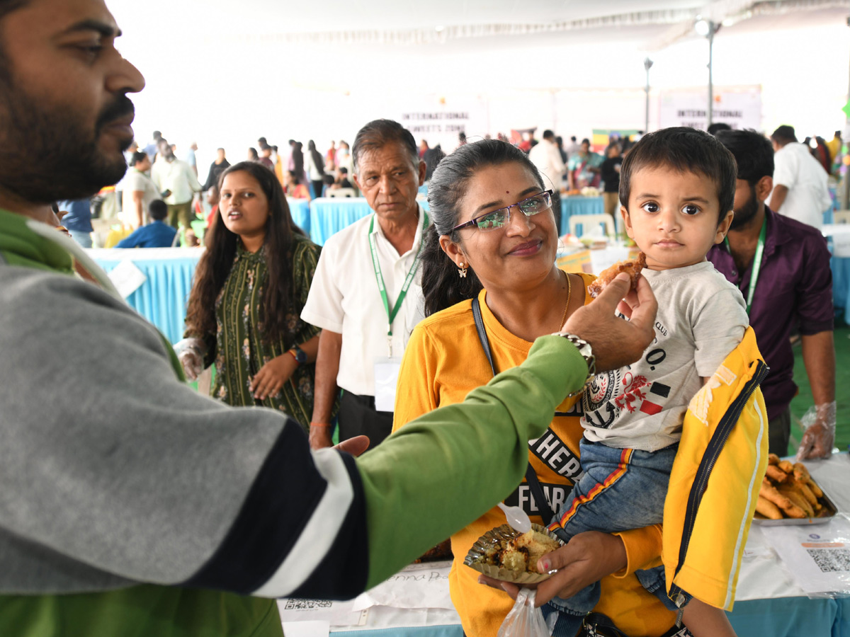 Smita Sabharwal IAS Participated International Kites Festival Parade Grounds In Hyderabad Photos24