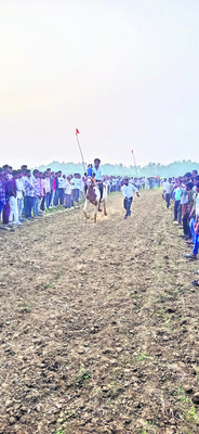 ఉత్సాహంగా గుర్రపు పరుగు పోటీలు 1