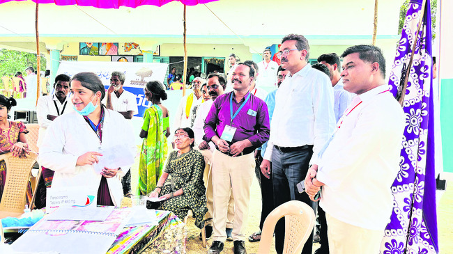 ఉచిత వైద్య శిబిరం అభినందనీయం
2