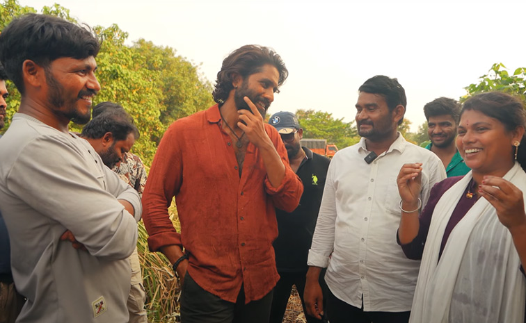 Naga Chaitanya Cooks Fish Curry For Fisherman On The Sets Of Thandel: Photos21