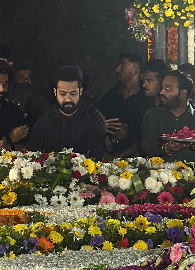 Jr NTR Kalyan Ram Pays Tribute To NTR photos goes viral15