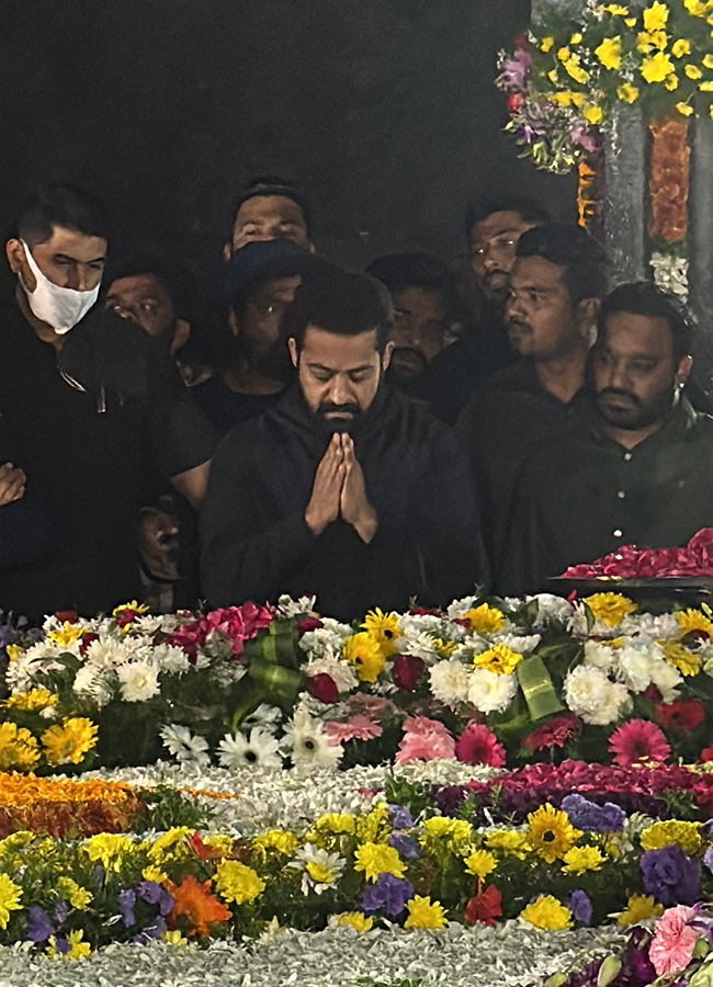 Jr NTR Kalyan Ram Pays Tribute To NTR photos goes viral20