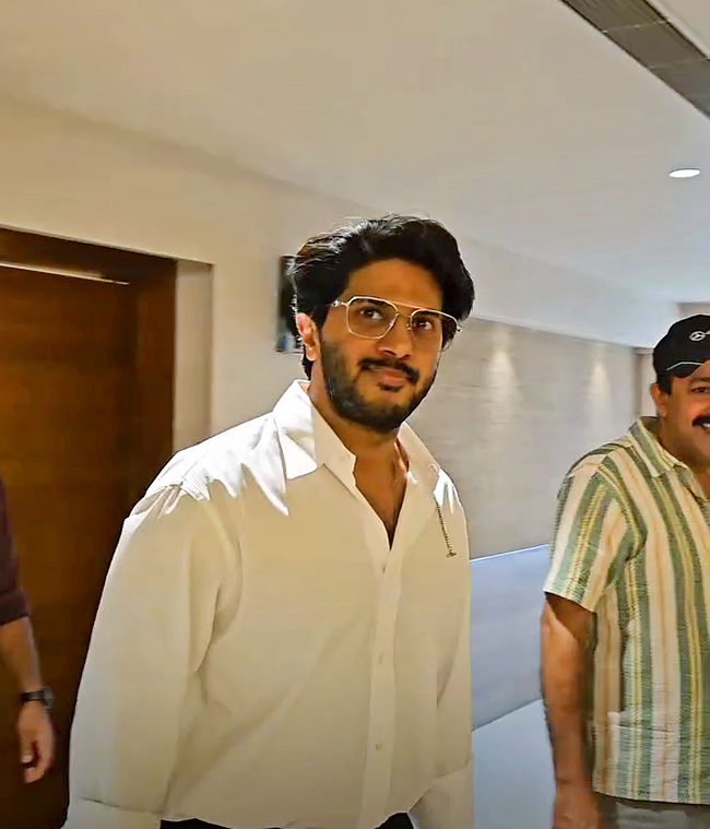 Mammootty and Dulquer Salmaan attend betrothal ceremony of makeup artist George's daughter13