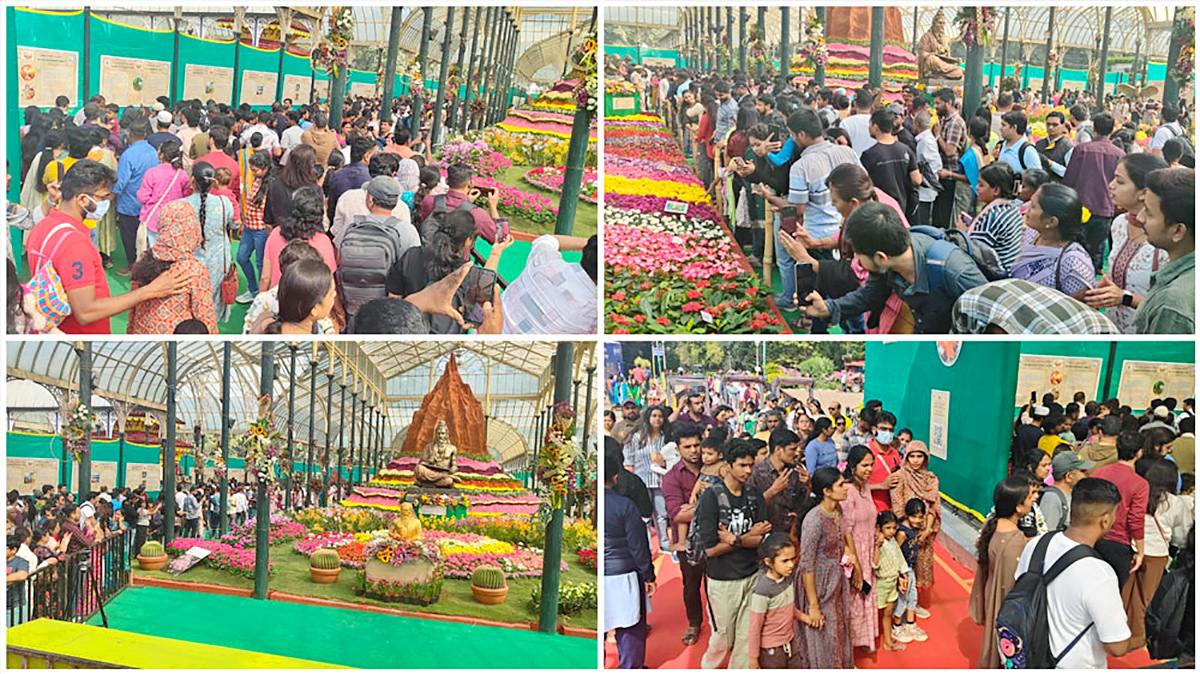 Republic Day Flower Show Lalbagh In Bengaluru5