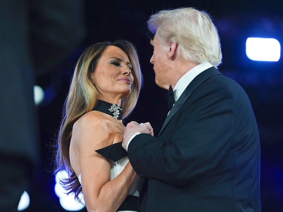 President Donald Trump and first lady Melania Trump Photos32