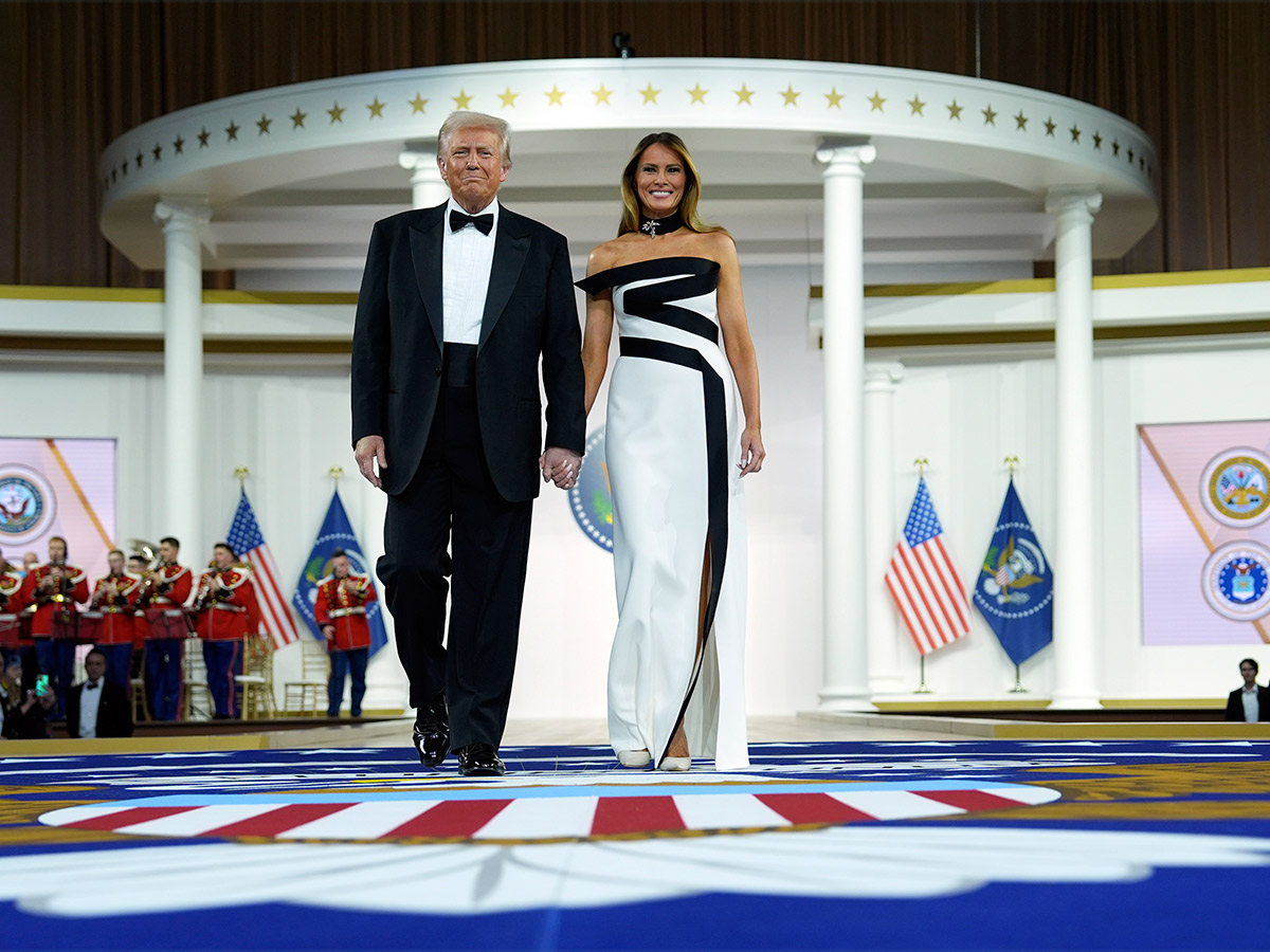 President Donald Trump and first lady Melania Trump Photos37