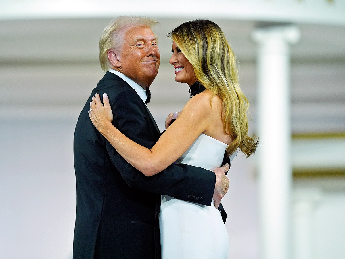 President Donald Trump and first lady Melania Trump Photos38