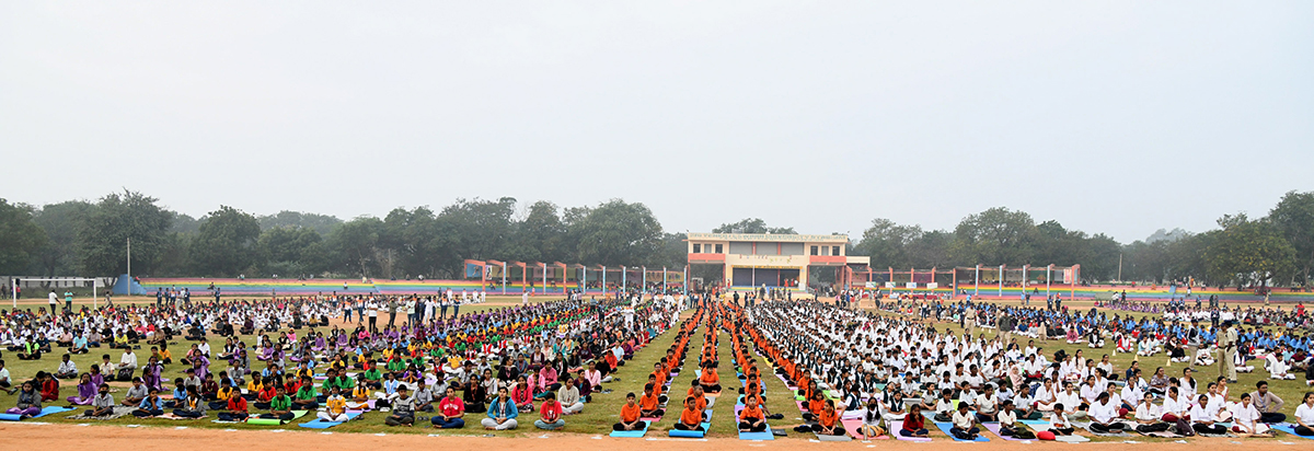 Tirupati: Mass Surya Namaskar 2025 Photos3