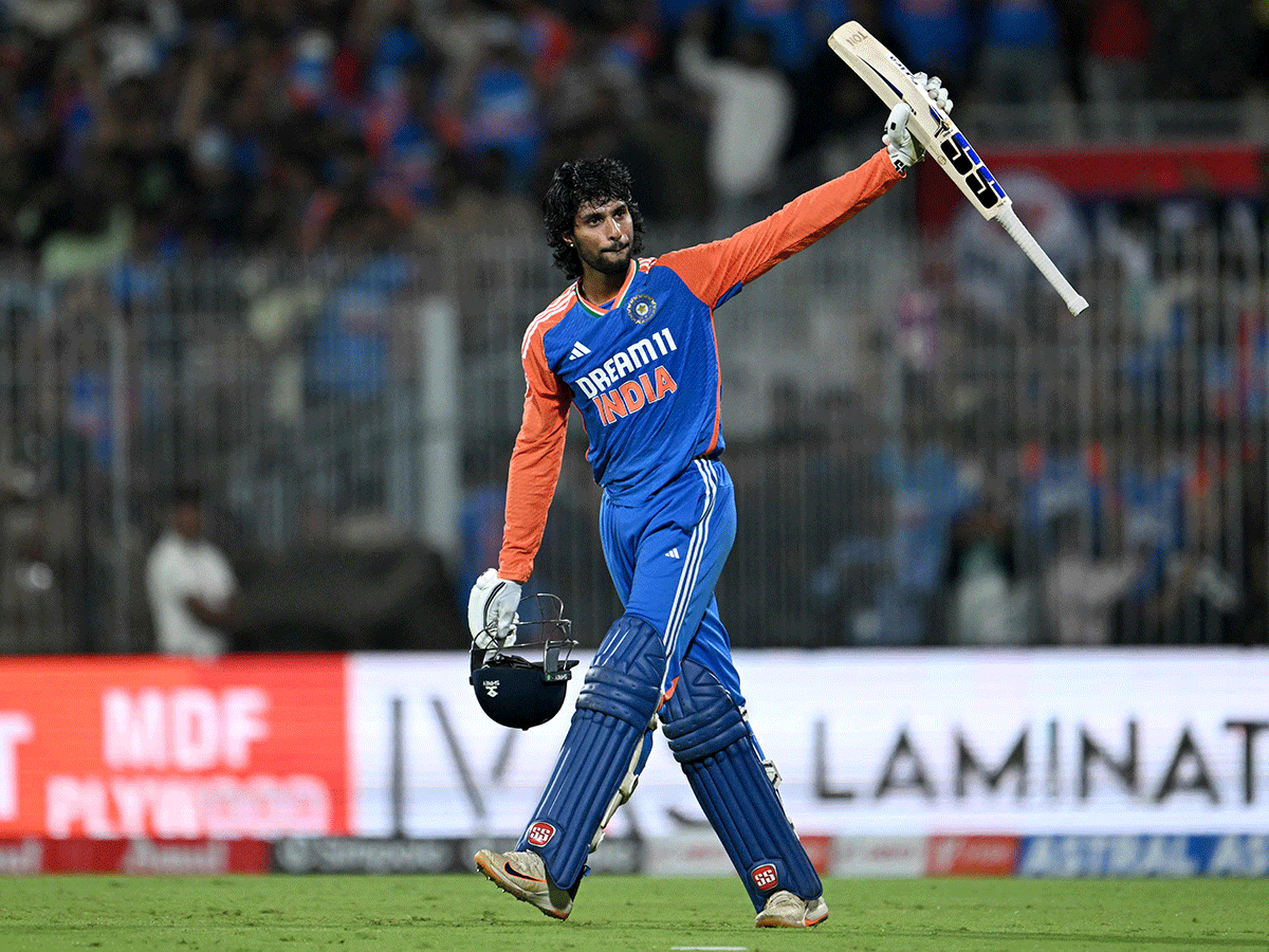 Tilak Varma Spectacular Batting In 2nd T20I Against England Photo Gallery11