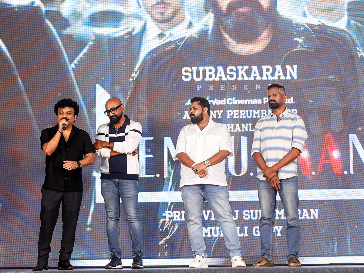 L2E Empuraan Teaser Launch Event Photos10