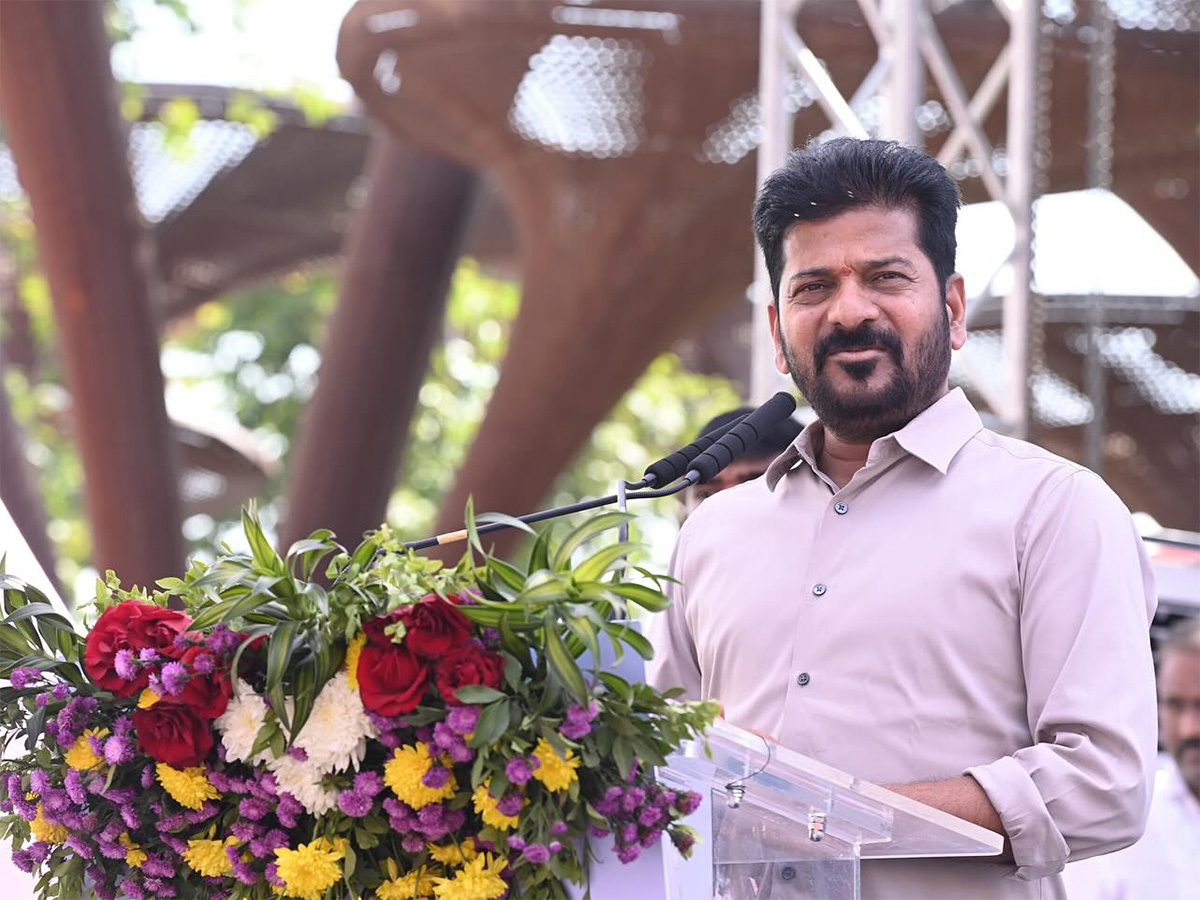 Experium ECO Park Opened CM Revanth Reddy and Chiranjeevi17