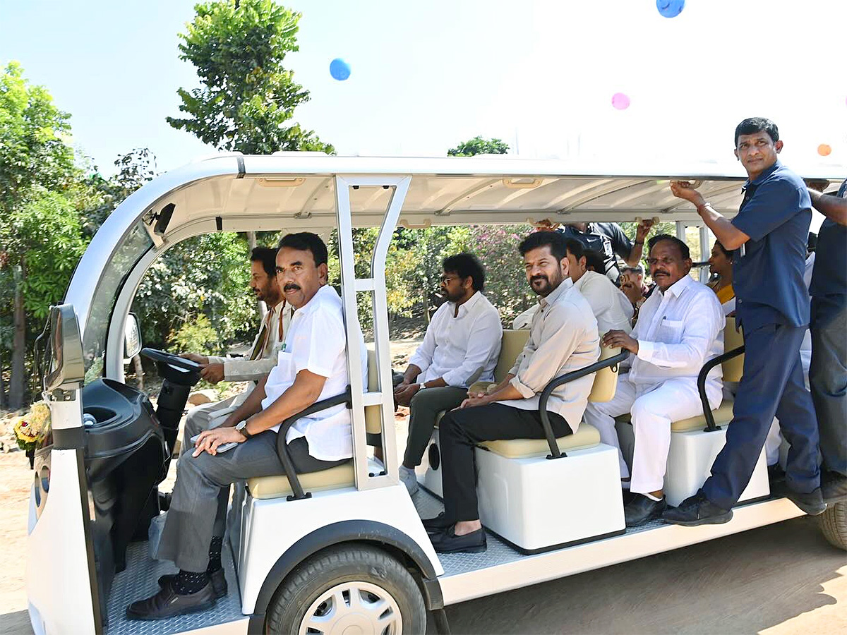 Experium ECO Park Opened CM Revanth Reddy and Chiranjeevi5