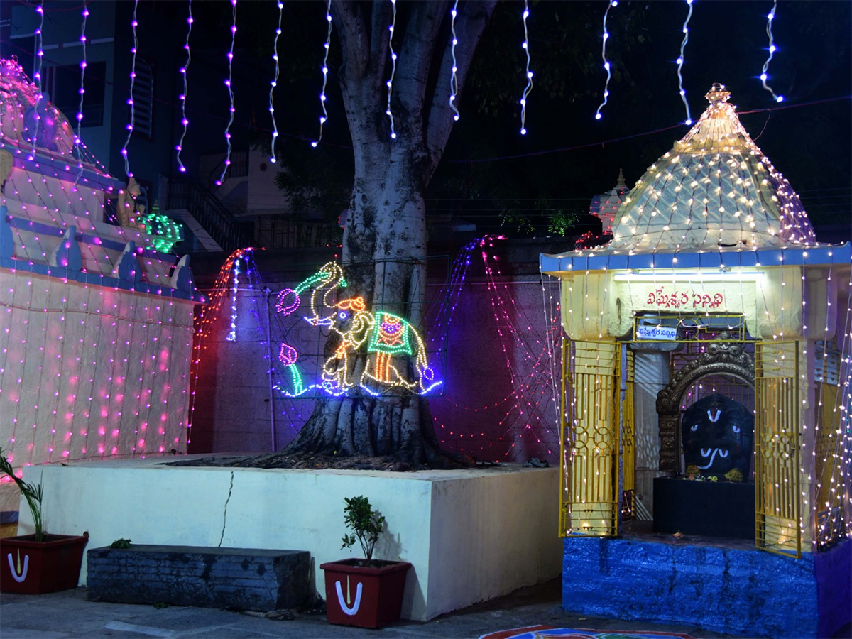 Kadapa Sri Lakshmi Venkateswara Swamy Temple with electric lights13