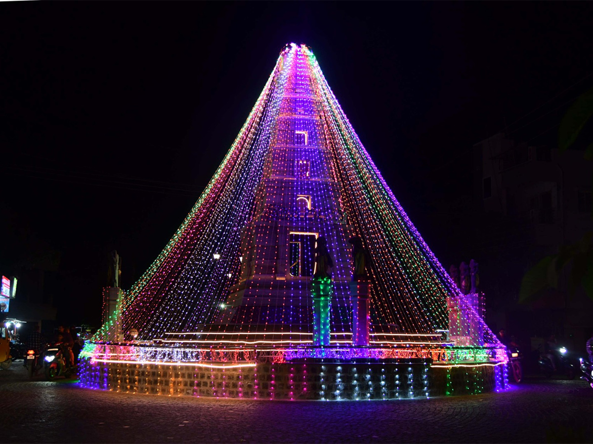 Kadapa Sri Lakshmi Venkateswara Swamy Temple with electric lights20