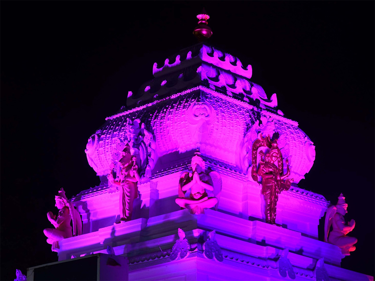 Kadapa Sri Lakshmi Venkateswara Swamy Temple with electric lights8