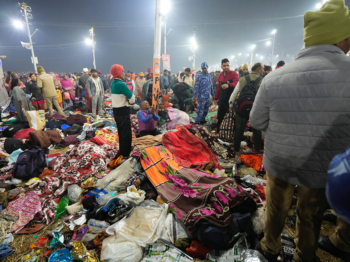 Maha Kumbh stampede Live updates Photos11