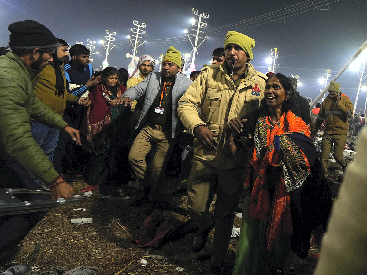 Maha Kumbh stampede Live updates Photos13