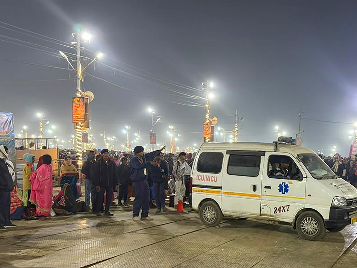 Maha Kumbh stampede Live updates Photos9