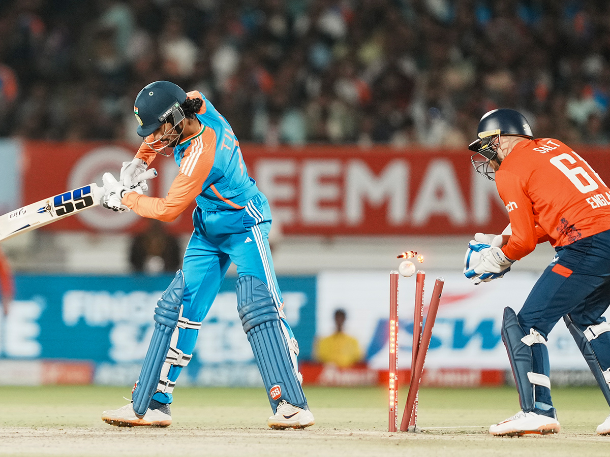 Twenty20 cricket match between England and India in Rajkot Photos14