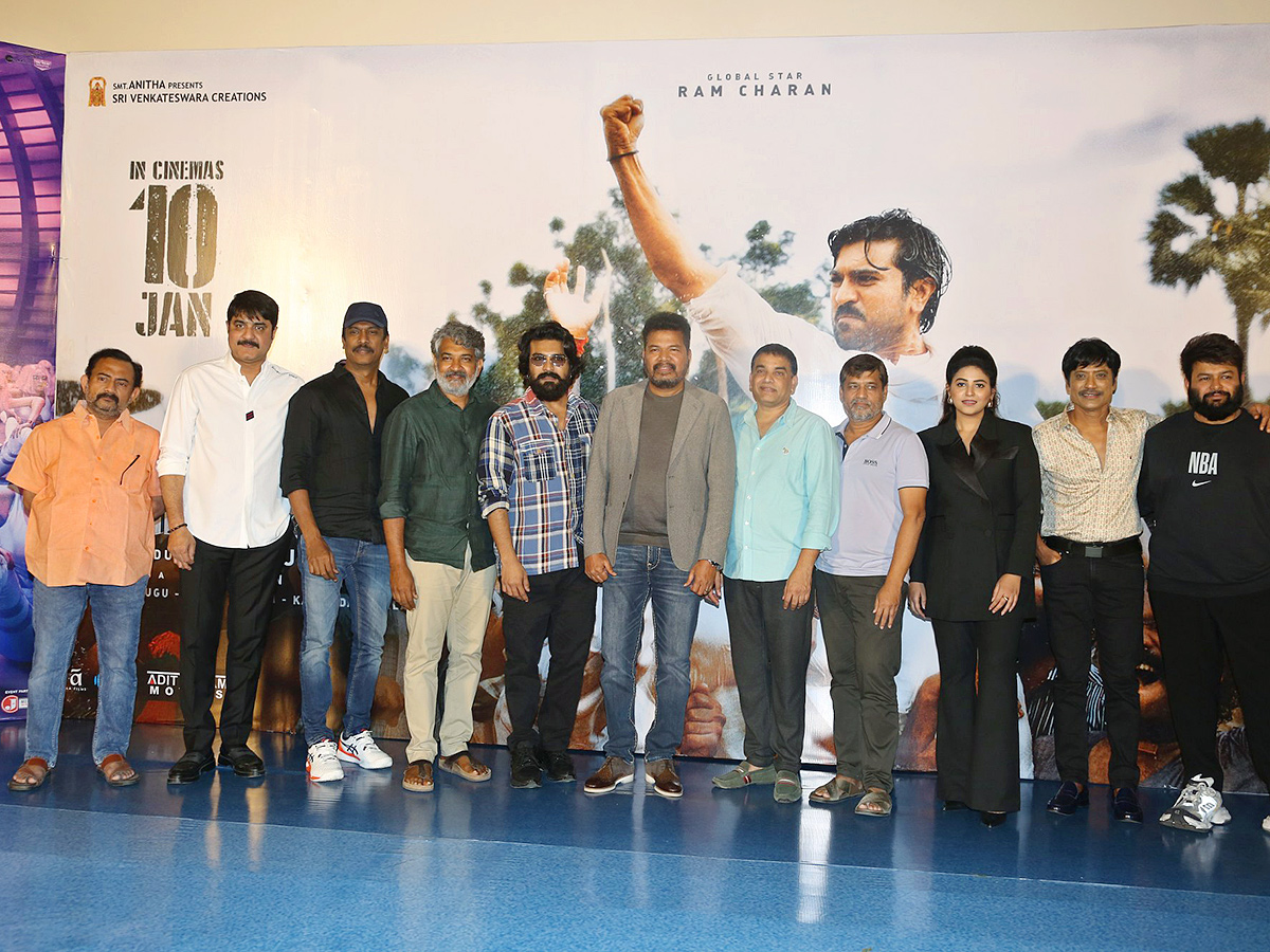 Ram Charan Game Changer Trailer Launch Event Photos24