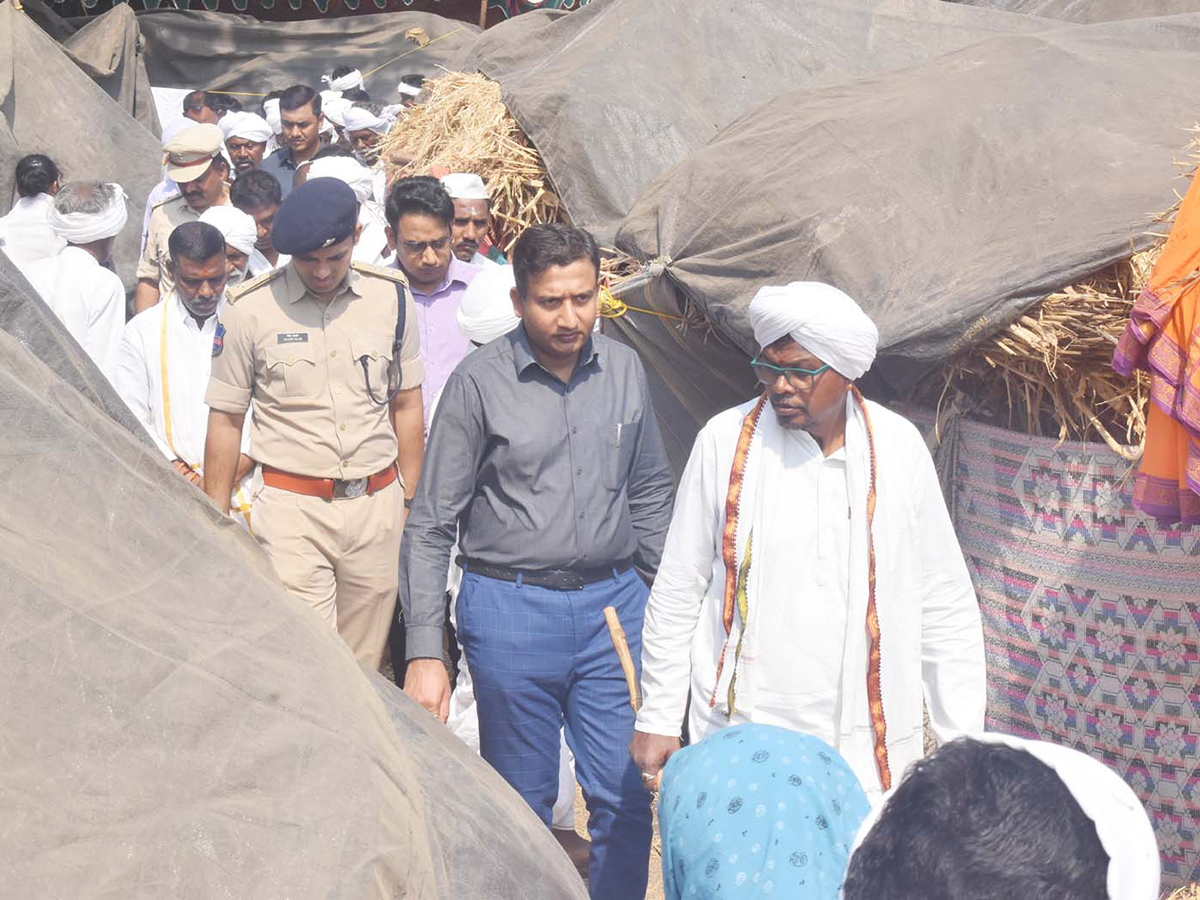 Huge Devotees Rush at Nagoba Jatara7