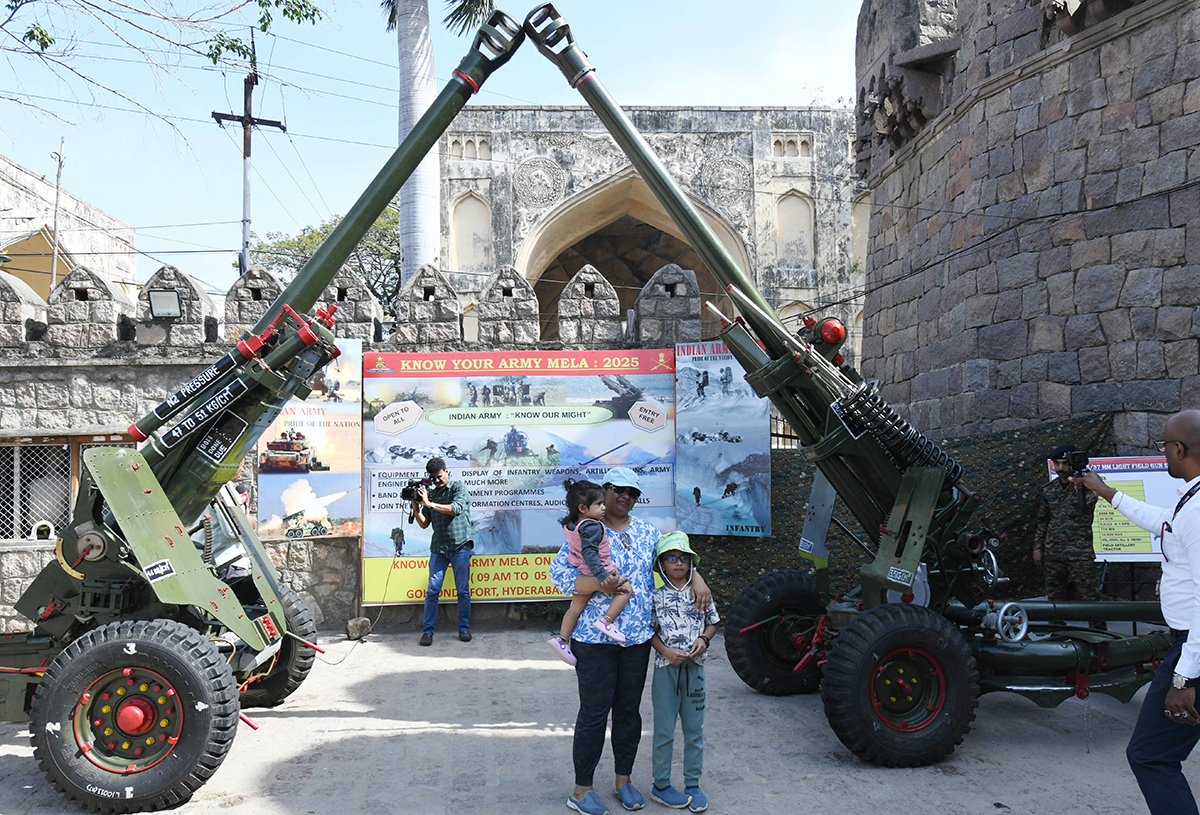 Indian Army 'Know Your Army' Mela at Golconda Fort: Photos11