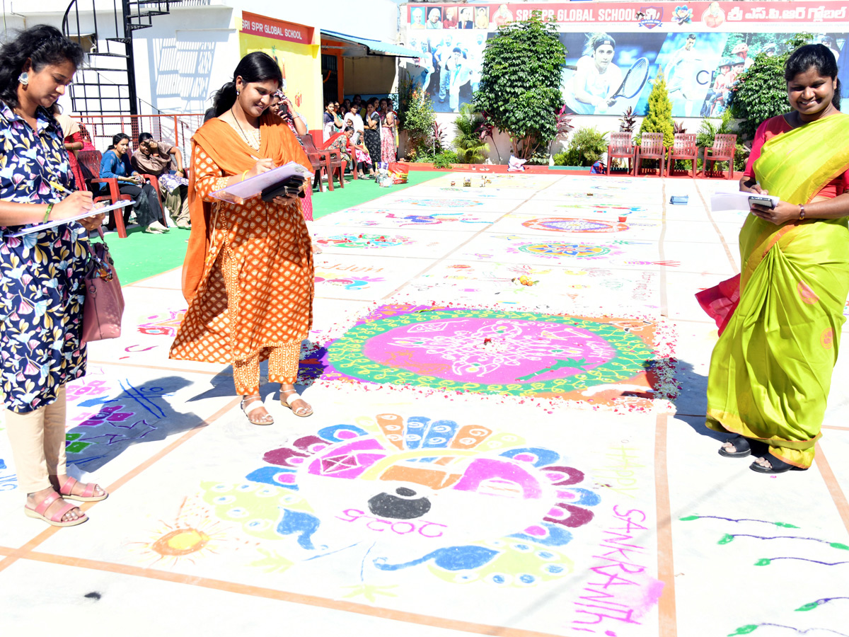 Sakshi Sankranti MUGGULU Competitions Photos14