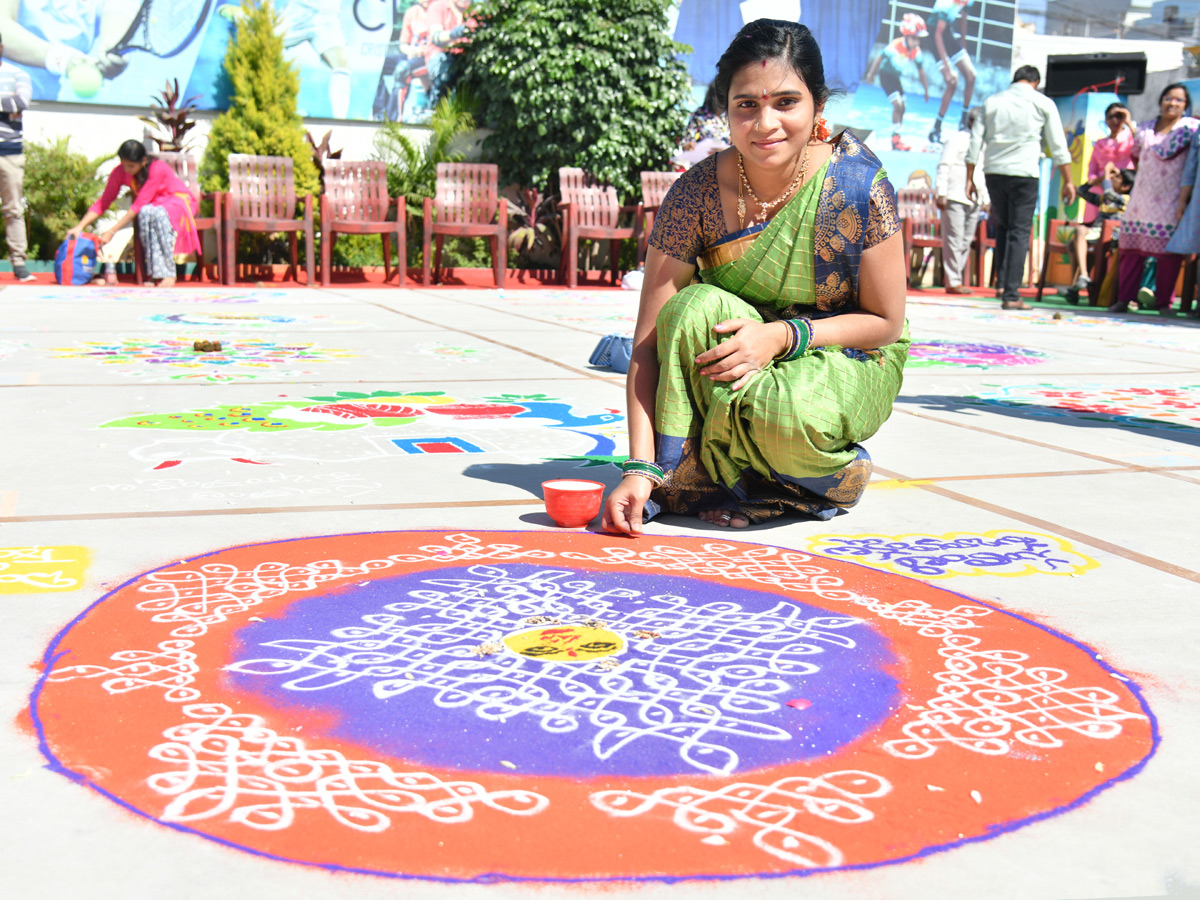 Sakshi Sankranti MUGGULU Competitions Photos28