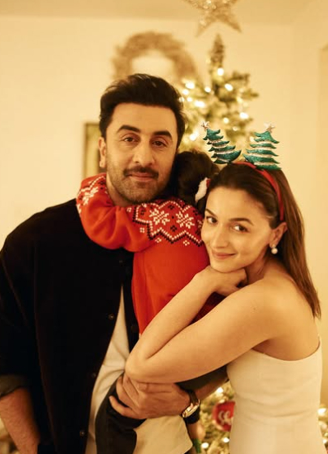 Star couple Ranbir-Alia vacation with daughter Raha13