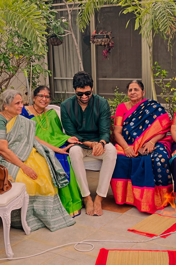 Adivi Sesh Done Chandi Homam At HOme Photos Viral5